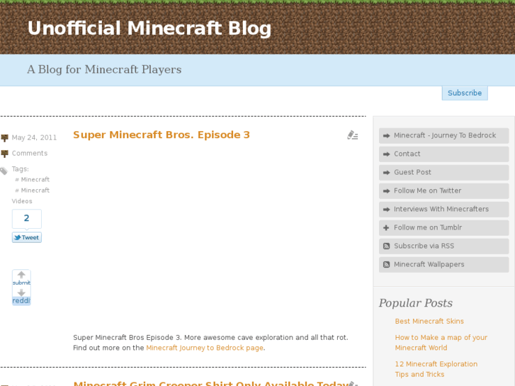 www.minecraft-blog.com