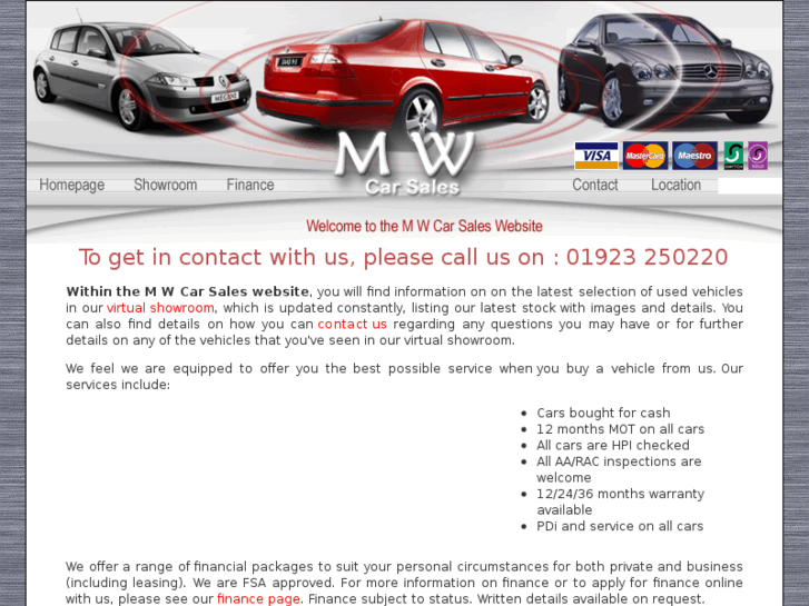 www.mwcarsales.co.uk