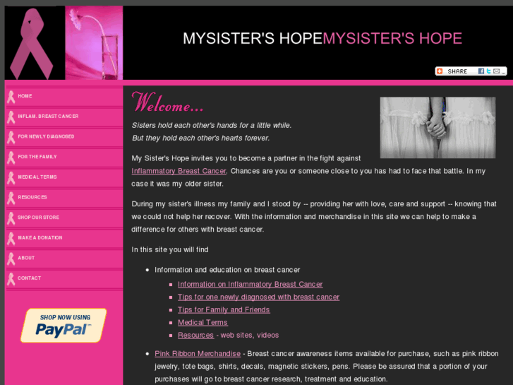 www.mysistershope.com