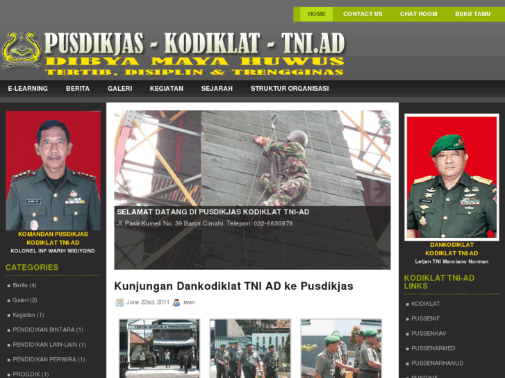 www.pusdikjas-kodiklat-tniad.mil.id