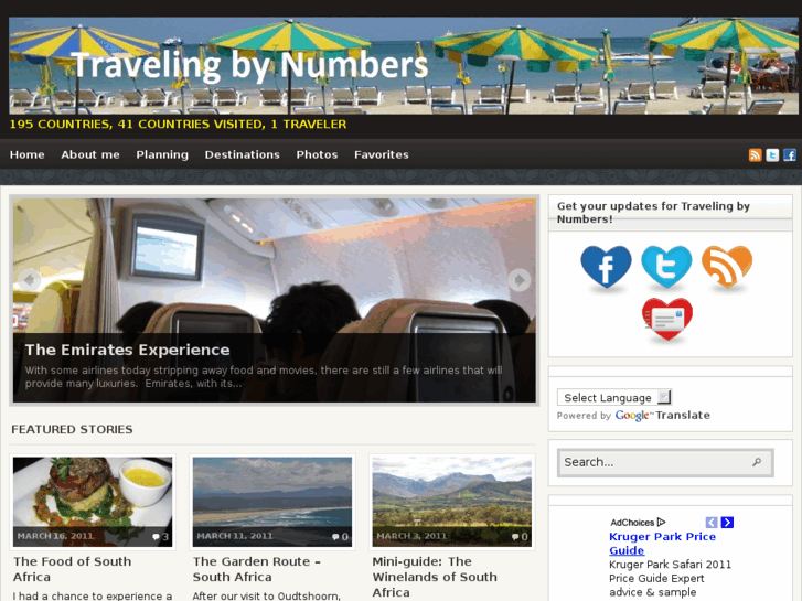 www.travelingbynumbers.com