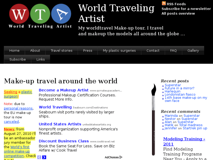 www.worldtravelingartist.com