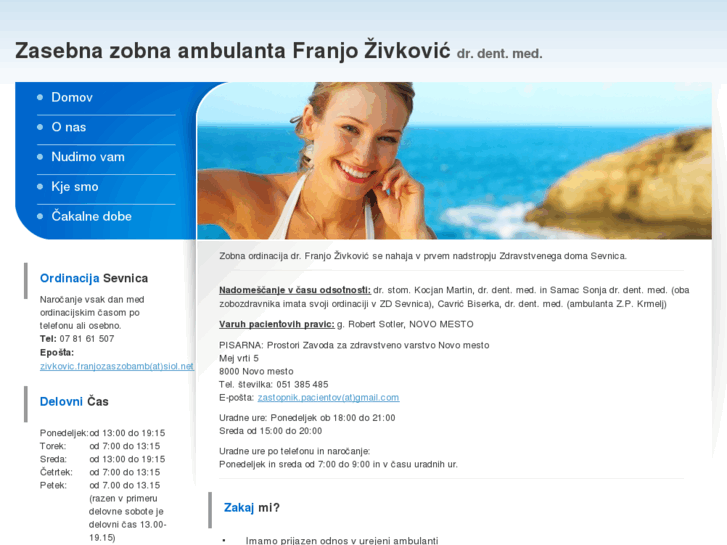 www.zobozdravnik-zivkovic.com