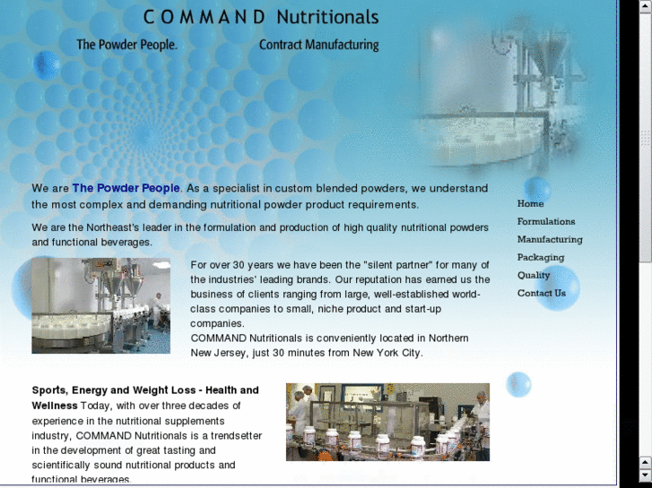 www.commandnutritionals.com