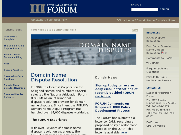 www.domain-dispute.net