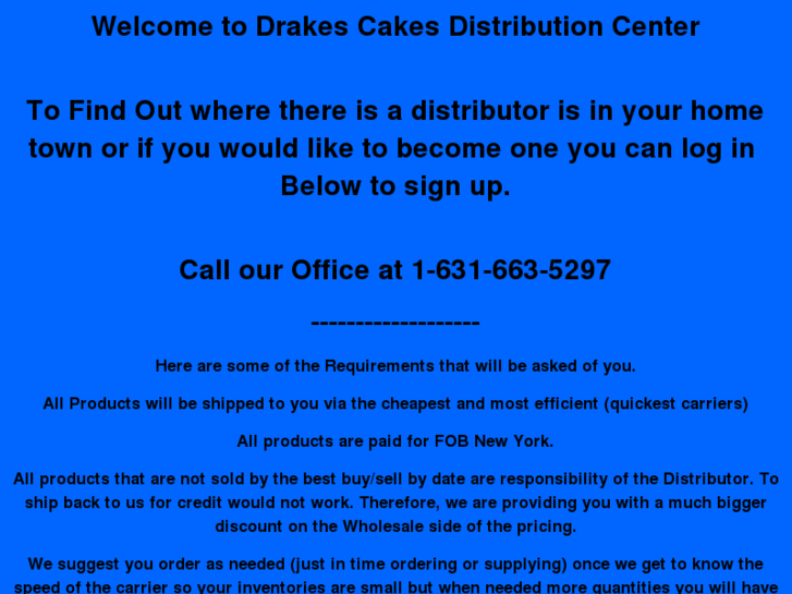 www.drakescakesdistributors.com