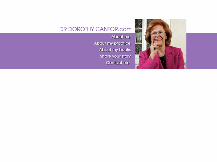 www.drdorothycantor.com