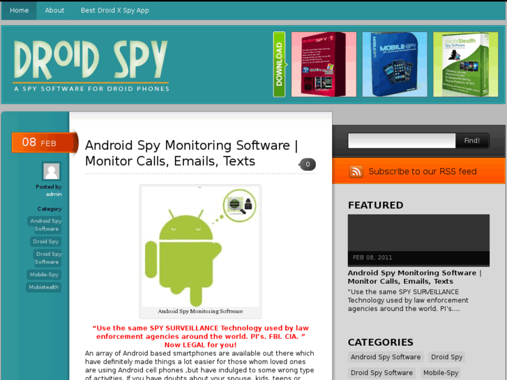 www.droidspy.net