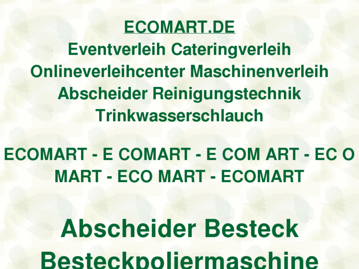 www.ecomart.de