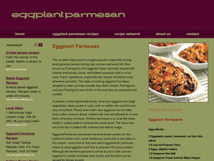 www.eggplantparmesan.net