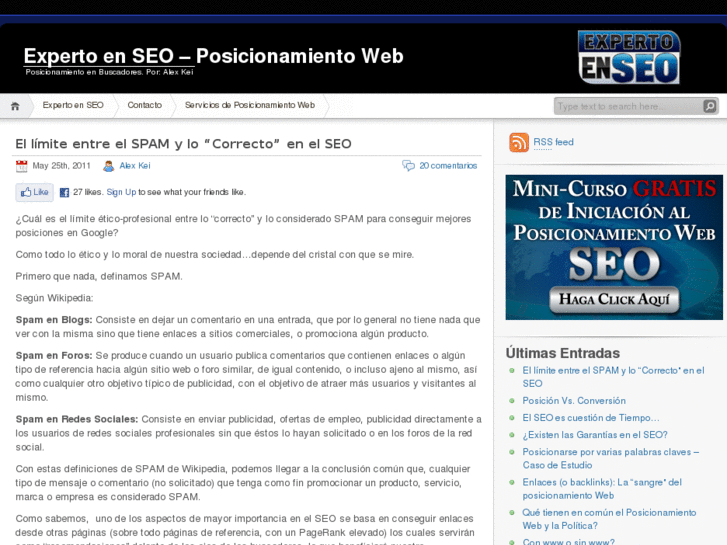 www.expertoenseo.com
