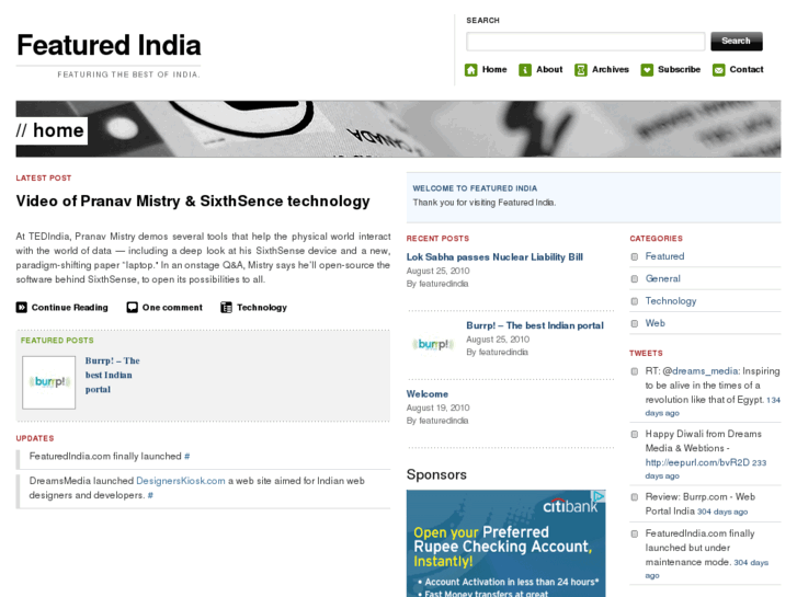 www.featuredindia.com