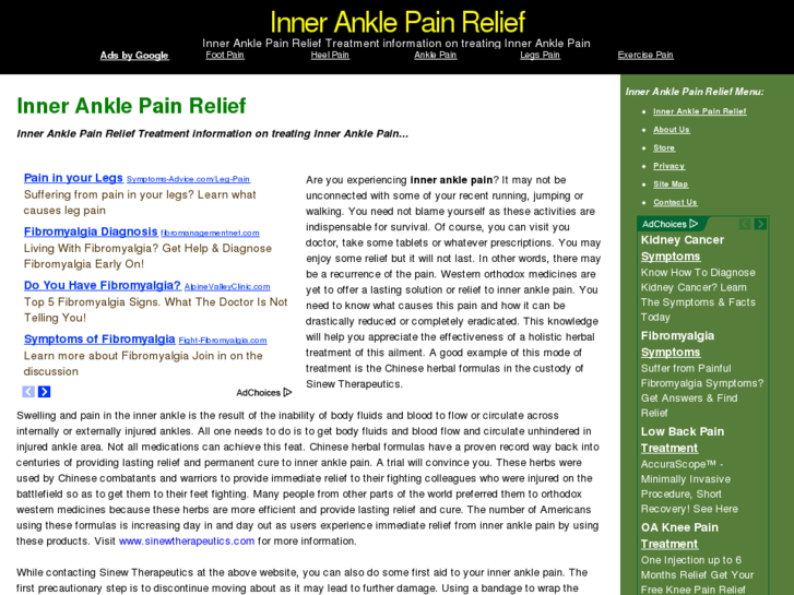 www.inner-ankle-pain.com