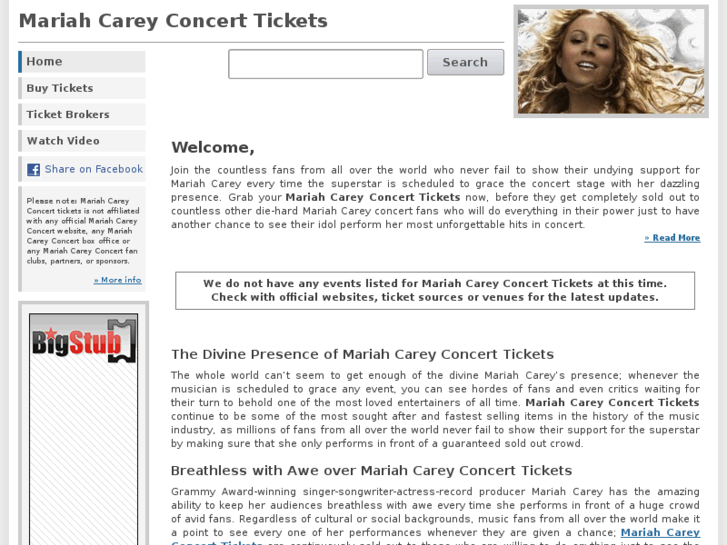 www.mariahcareyconcerts.com