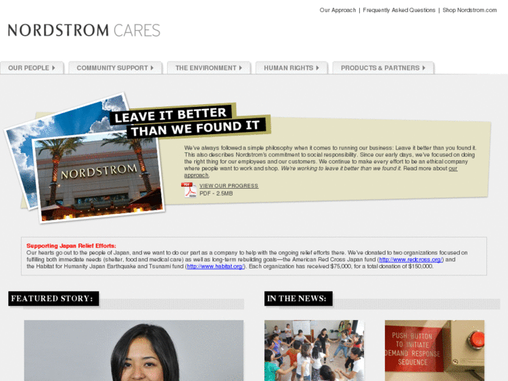 www.nordstromcares.com