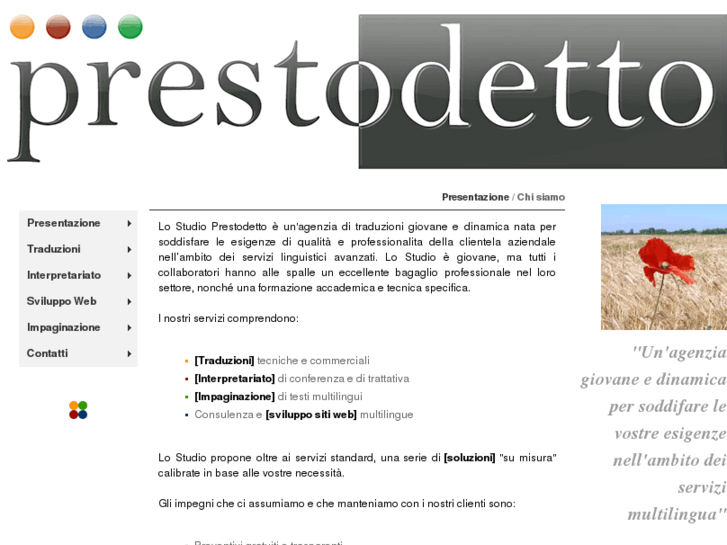 www.prestodetto.it