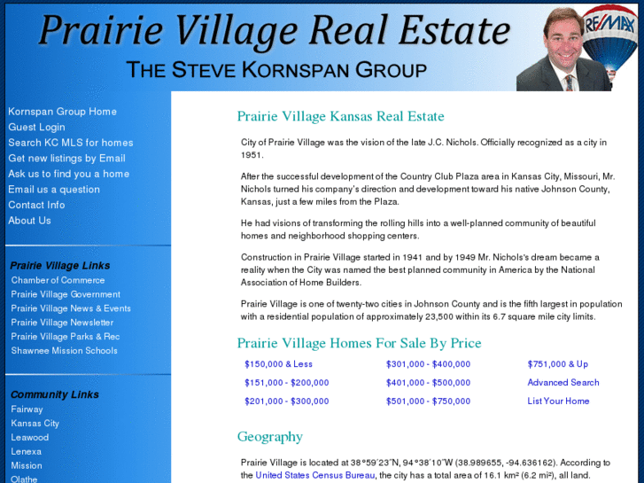 www.search-prairie-village-real-estate.com