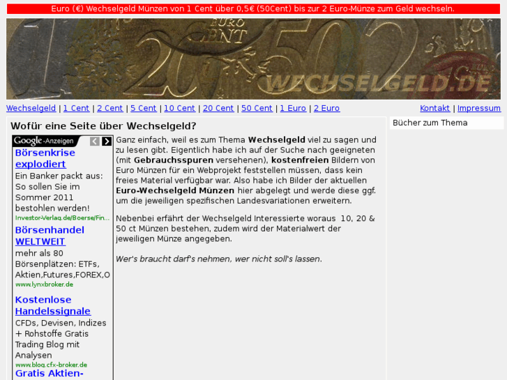 www.wechselgeld.de