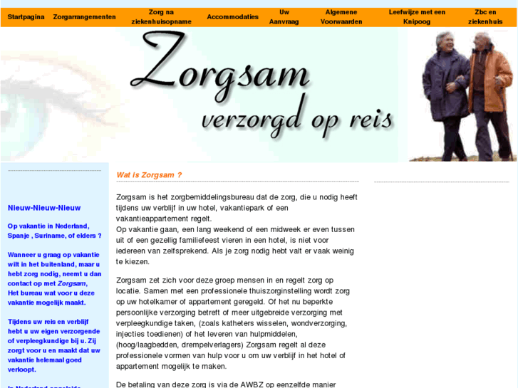 www.zorgsam.nl