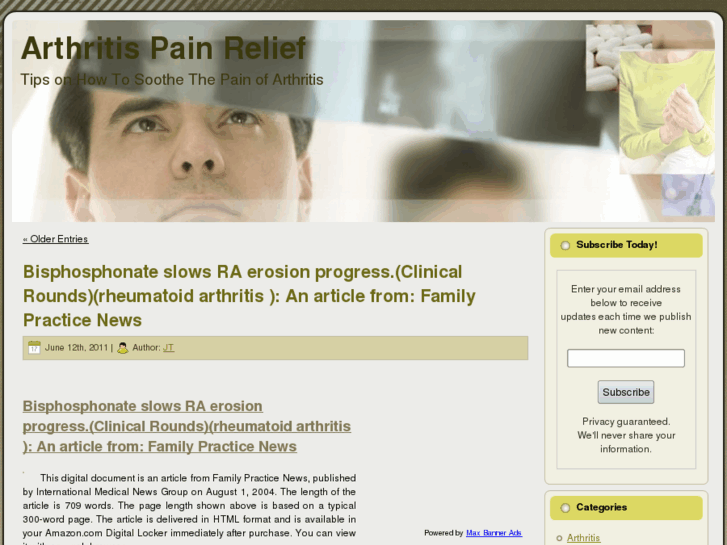 www.arthritis-pain-relief.net