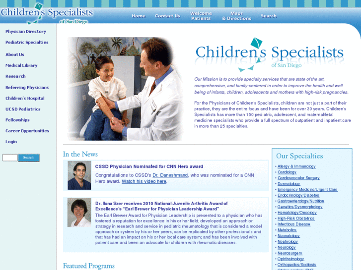 www.childrenspecialists.com