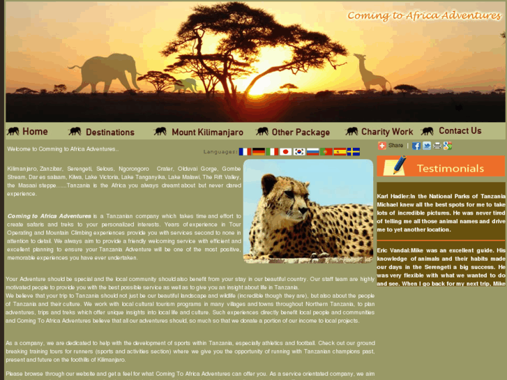 www.comingtoafricaadventures.com