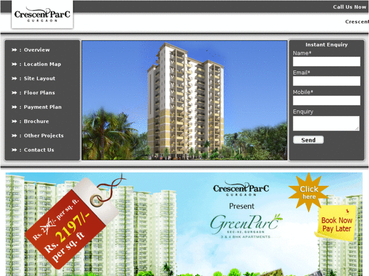 www.crescentparcgurgaon.in