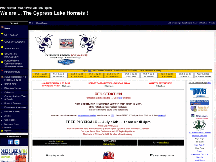 www.cypresslakehornets.org