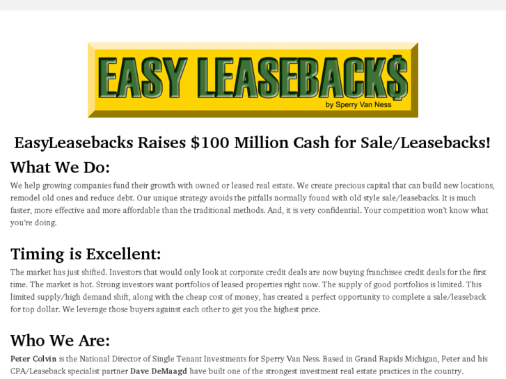 www.easyleasebacks.com