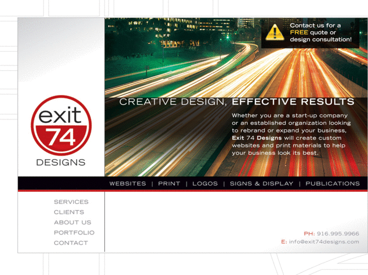 www.exit74designs.com