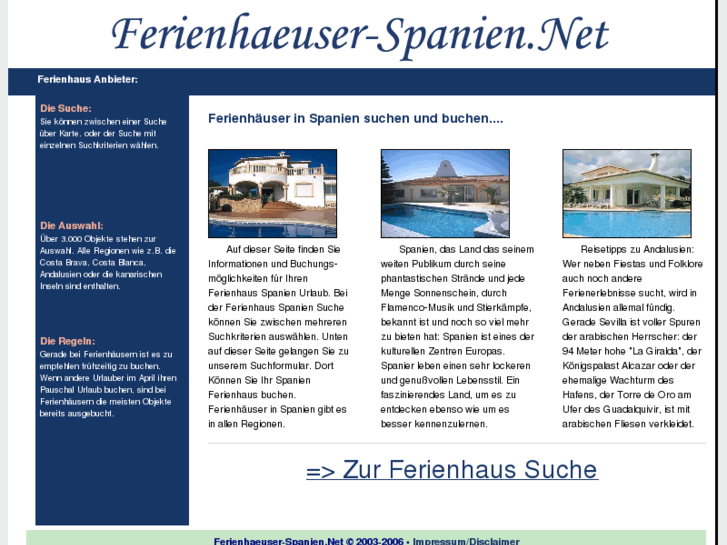 www.ferienhaeuser-spanien.net