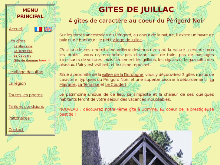 www.gitesjuillac.com