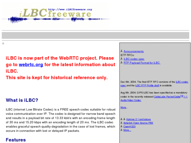 www.ilbcfreeware.org