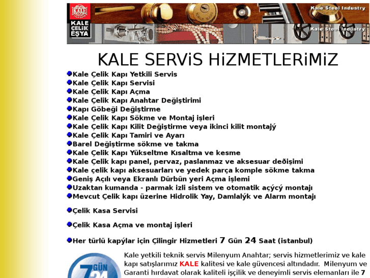 www.kaleservis.com