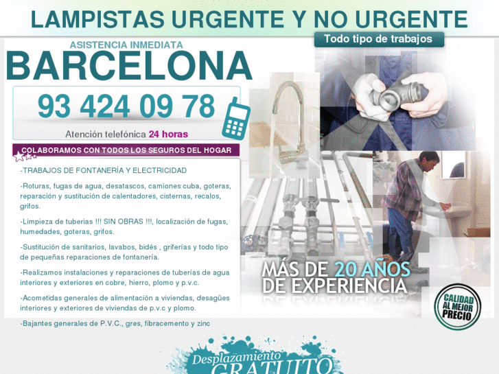 www.lampistasbarcelona.es