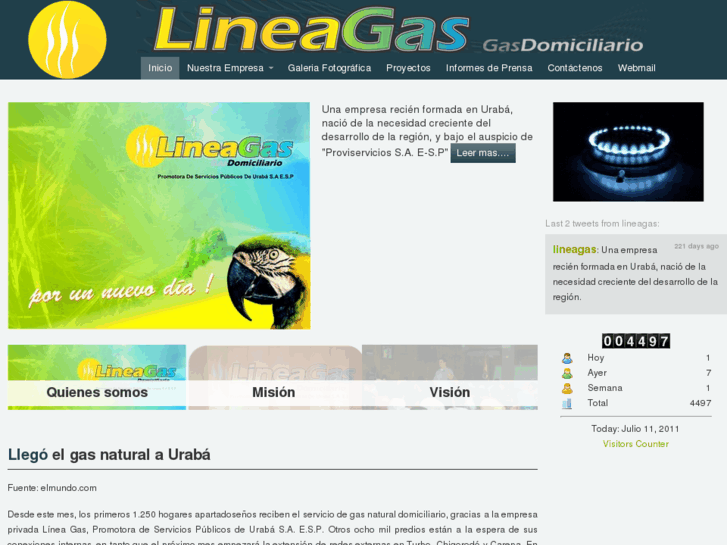 www.lineagas.com