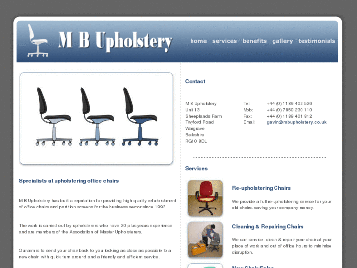 www.mbupholstery.com