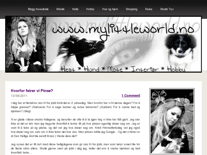 www.mylittleworld.no