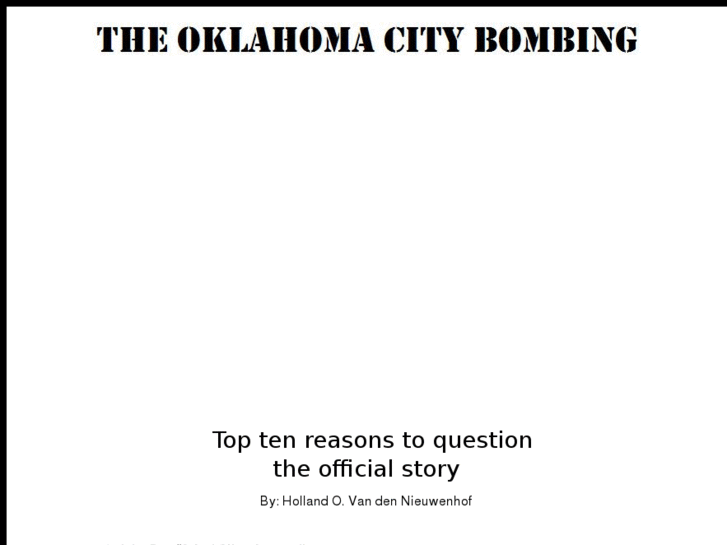 www.okcbombingtruth.com