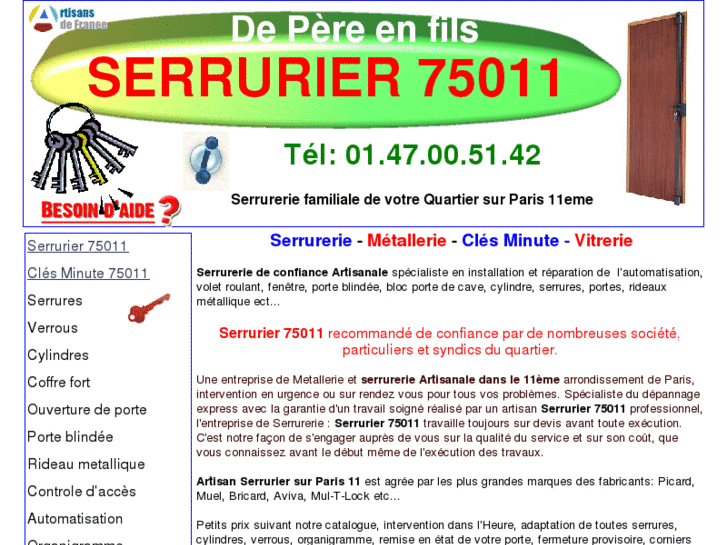 www.serrurier75011.fr