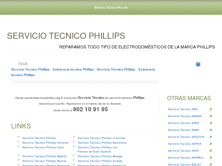 www.serviciotecnicophilips.org