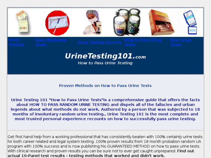 www.urinetesting101.com