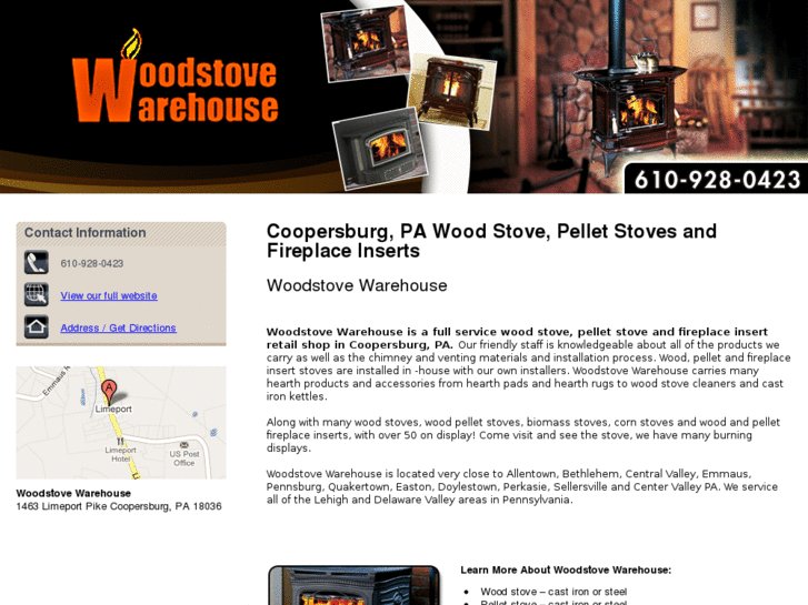 www.woodstovewarehousecoopersburg.com