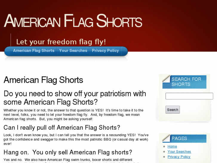 www.americanflagshorts.com