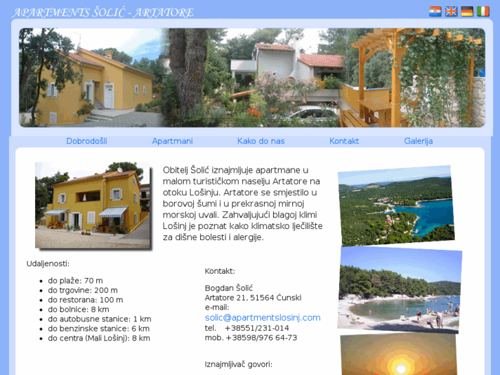 www.apartmentslosinj.com