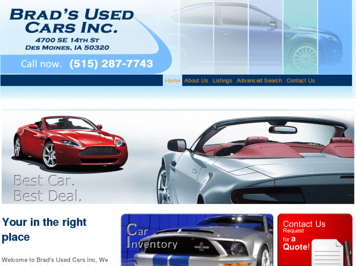 www.bradsusedcarsinc.com