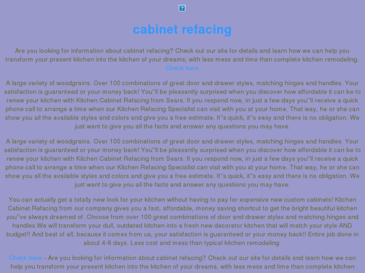www.cabinet-refacing.com