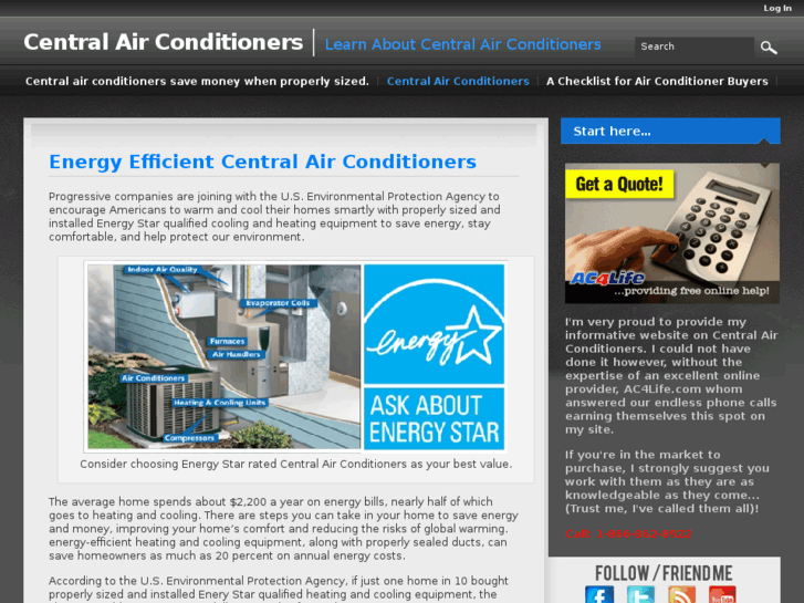 www.centralair-conditioners.com