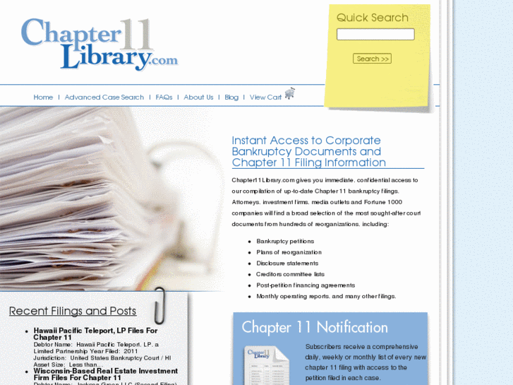 www.chapter11library.com