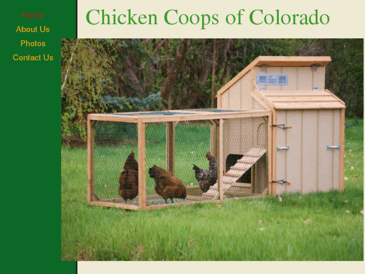 www.chickencoopsofcolorado.com